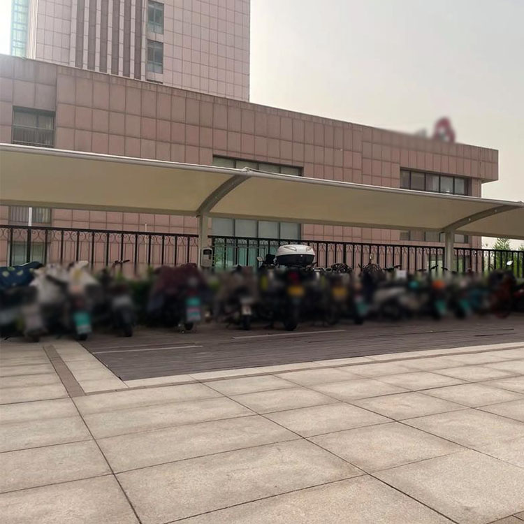 平定县膜结构电动车棚